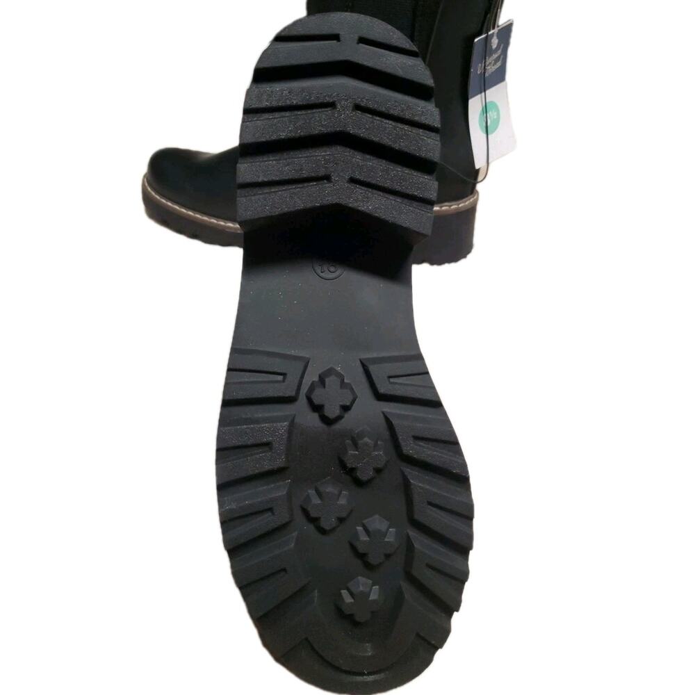 Universal Thread Women's Celina Black Chelsea Boots with Memory Foam Insole NWT - Picture 3 of 4